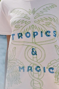 Tigre Indigo x Celandine Graphic Tee