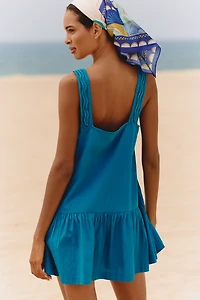 Celandine Braided Drop-Waist Mini Dress