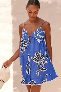 Suzanne Lustig x Celandine Bloom Cotton Romper