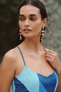 Celandine Cotton A-Line Midi Dress