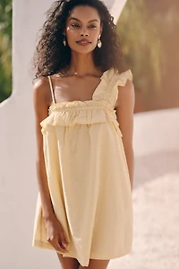 Celandine Ruffle Swing Mini Dress