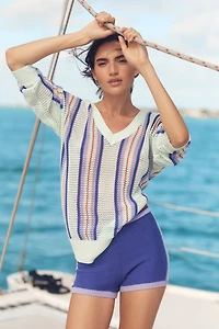 Celandine Side-Slit Oversized Sweater