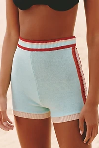Celandine Colorblock Sweater Shorts