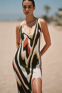 Celandine Sleeveless Sweater Midi Dress