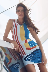 Celandine Poolside Knit Mini Dress