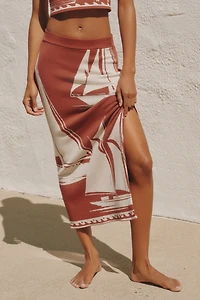 Celandine Knit Midi Skirt