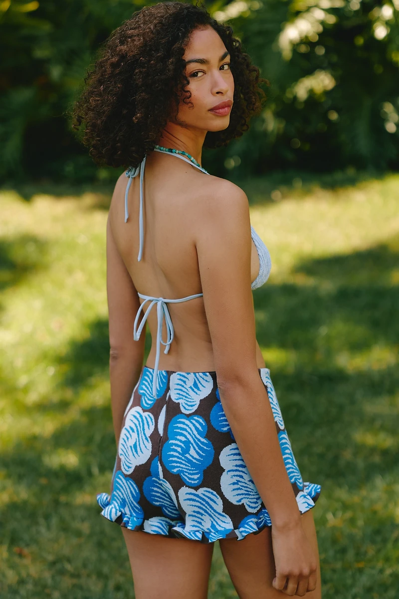 Celandine Bombshell Ruffle Shorts