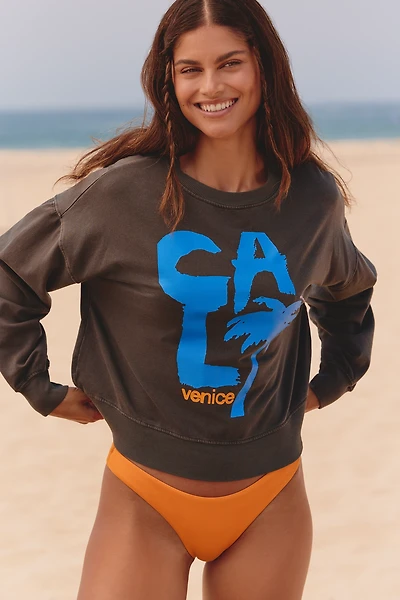 Electric & Rose Graphic Crew-Neck Sweatshirt