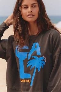 Electric & Rose Graphic Crew-Neck Sweatshirt
