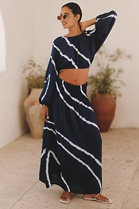 Electric & Rose Lily Maxi Skirt