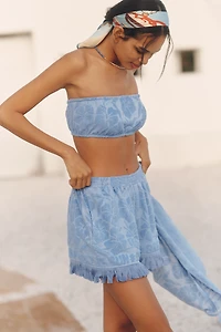 Celandine Terry Bandeau Top