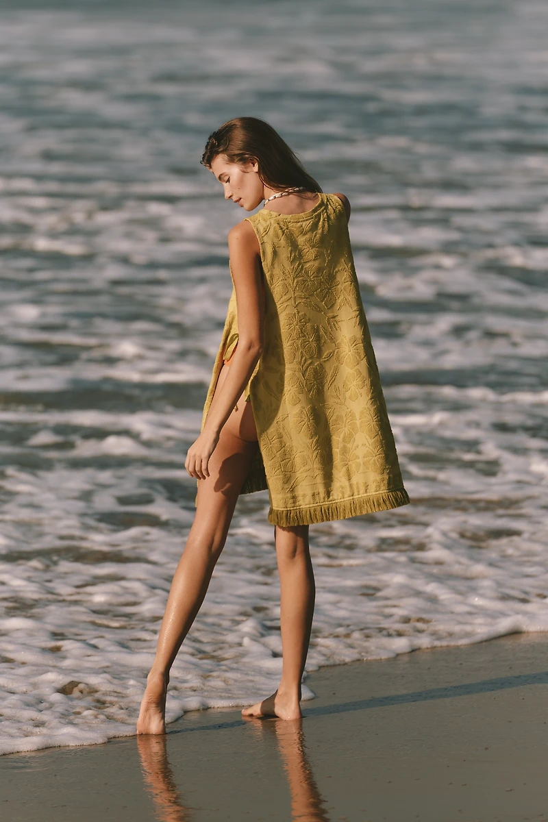 Celandine Terry Towel Cover-Up