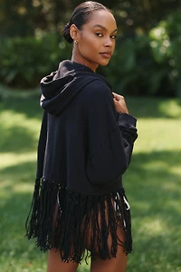 Celandine Macrame Fringe Sweatshirt