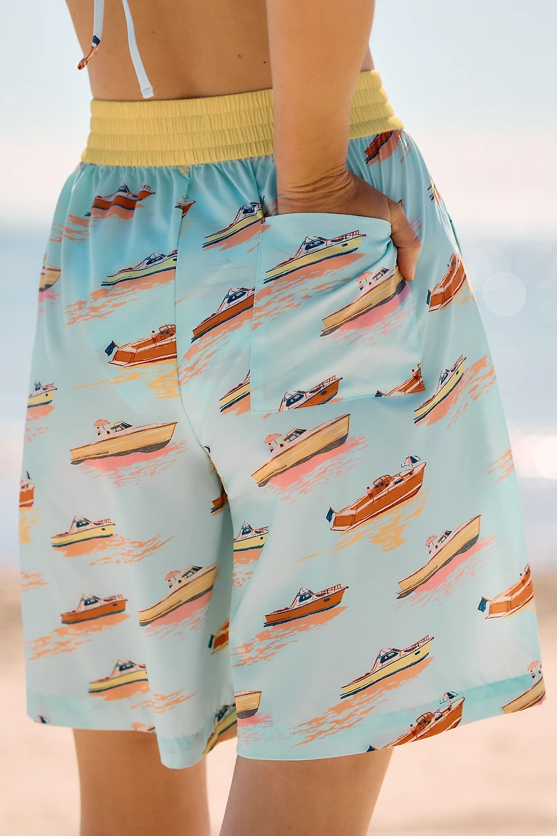 Celandine Long Board Shorts