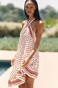 Celandine Silky Scarf Dress