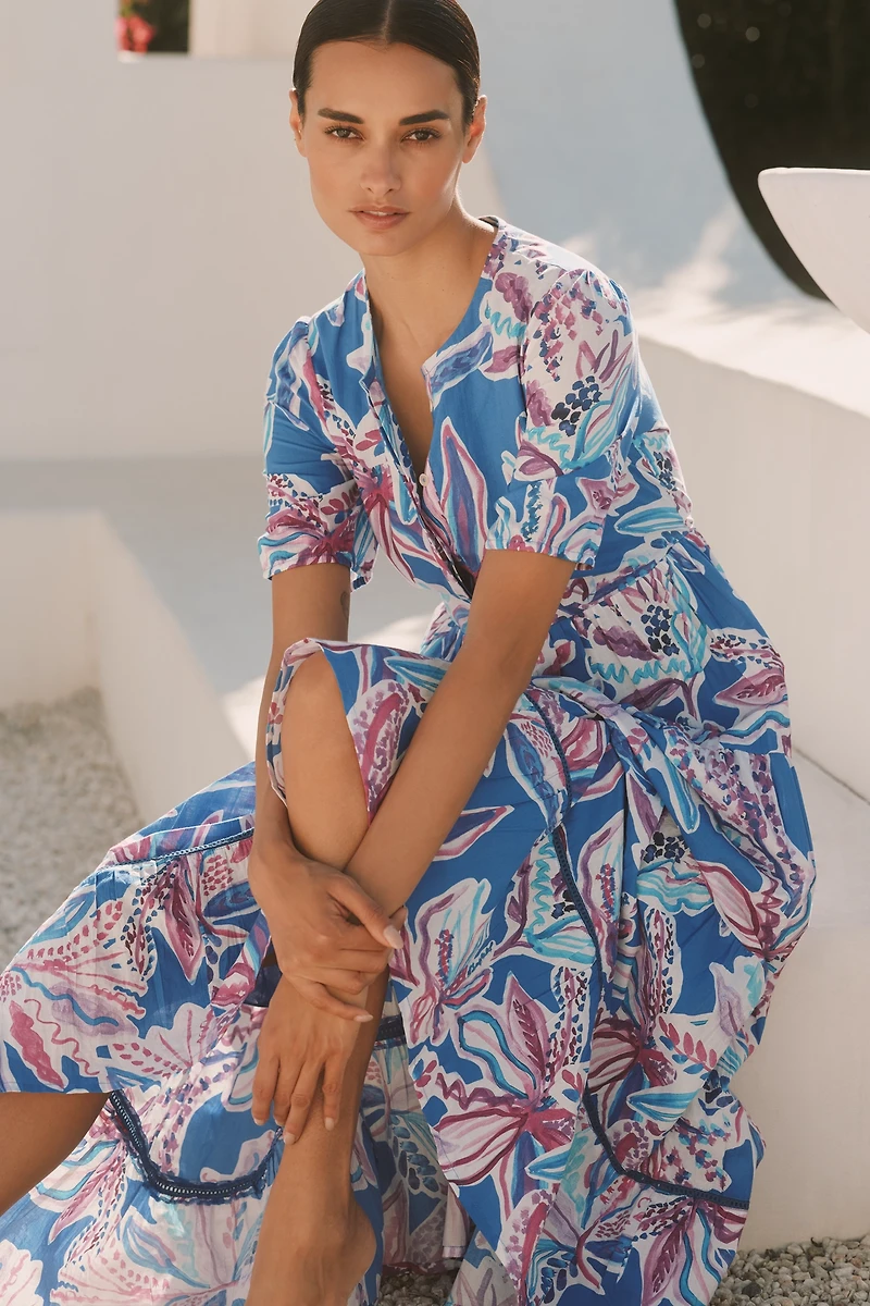Ro's Garden Daphne Midi Dress