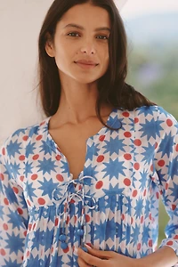 Ro's Garden Seychelles Short-Sleeve Mini Dress