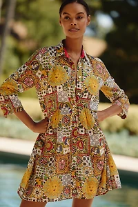 Ro's Garden Deauville Mini Shirt Dress