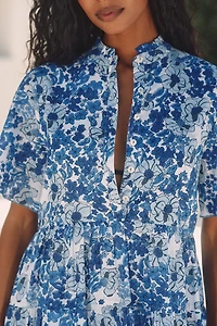 Ro's Garden Vibeka Mini Shirt Dress