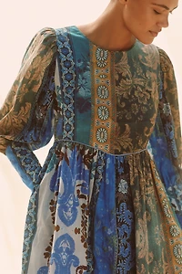 Ro's Garden Jewell Long-Sleeve Mini Dress
