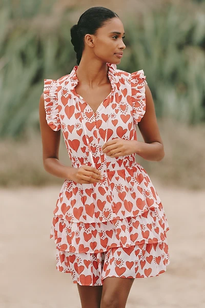 Ro's Garden Bimba Tiered Mini Dress