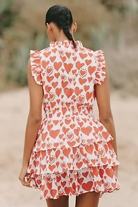 Ro's Garden Bimba Tiered Mini Dress