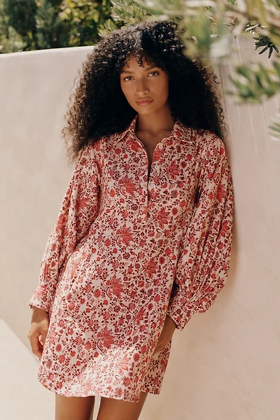 Ro's Garden Chloe 100% Cotton Mini Dress