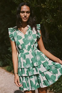 Ro's Garden Bimba Tiered Mini Dress