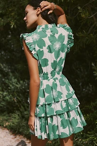 Ro's Garden Bimba Tiered Mini Dress