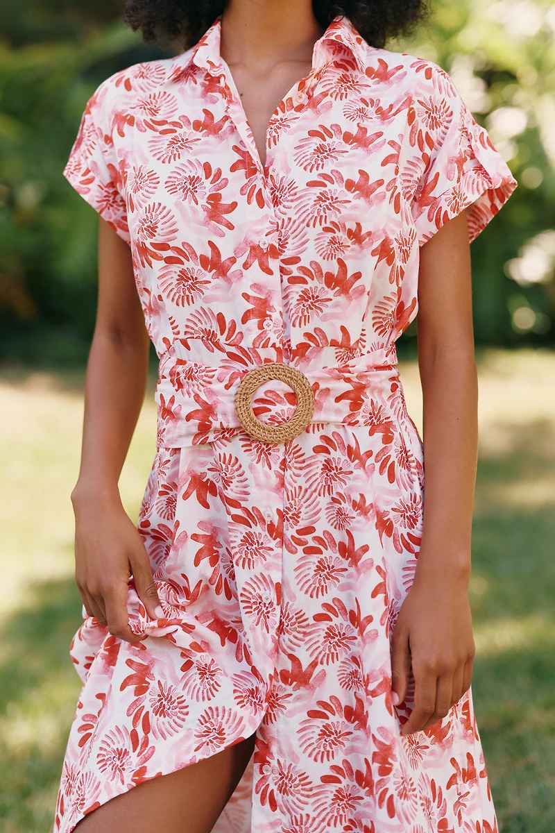 Ro's Garden Catherine Cotton Midi Dress