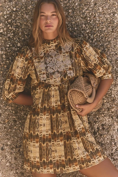 Ro's Garden Jamelia Cotton Mini Dress