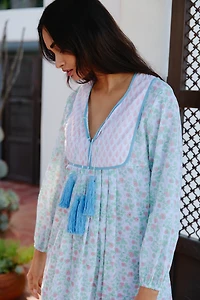 SZ Blockprints Kitty Midi Dress