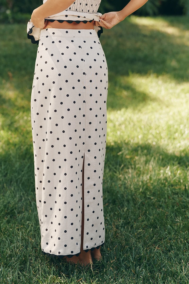 Sundays Alden Polka Dot Skirt