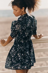 Sundays Maisie 100% Cotton Printed Mini Dress