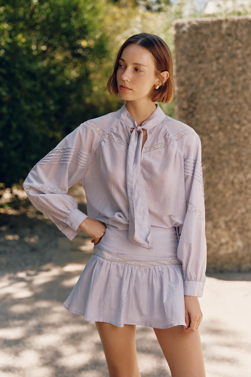 Sundays Kendall Cotton Silk Skirt