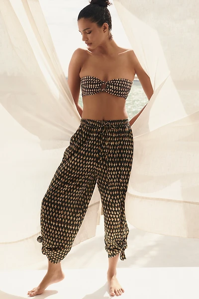 Graham Keegan Raw-Edge Knot Joggers