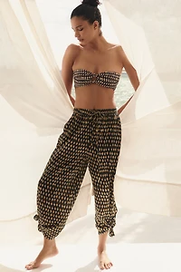Graham Keegan Raw-Edge Knot Joggers