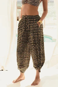 Graham Keegan Raw-Edge Knot Joggers