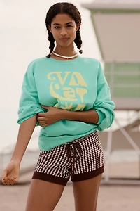 Celandine Crew-Neck Oversized Sweatshirt