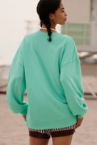 Celandine Crew-Neck Oversized Sweatshirt