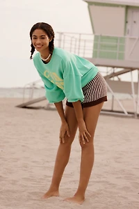 Celandine Crew-Neck Oversized Sweatshirt