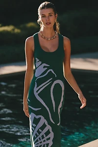 Celandine Sleeveless Midi Sweater Dress