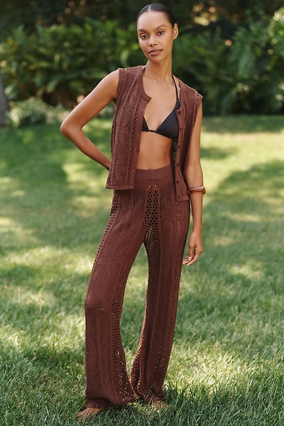 Celandine Bloom High Rise Sweater Pants