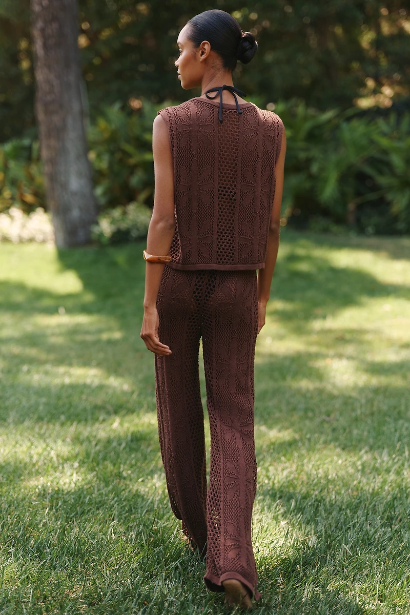Celandine Bloom High Rise Sweater Pants