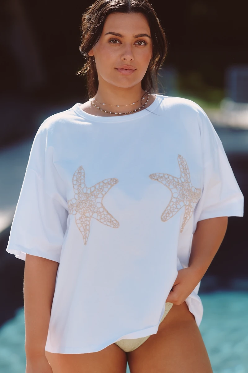 Eloquii Plus Starfish Tee