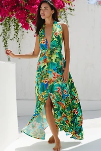 Luli Fama Convertible Maxi Dress