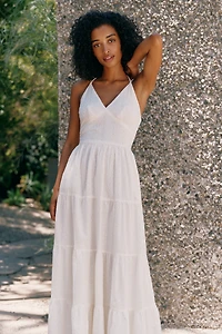 BILA77 Majorca 100% Cotton Halter Dress