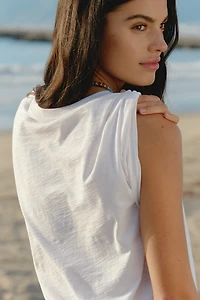 Celandine Boxy Crew-Neck T-Shirt