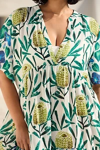 The Kallie Flowy Maxi Dress by Celandine: Harlinah Teoh Printed Edition
