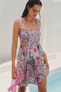 Celandine x Emily Carter Cutout Mini Dress